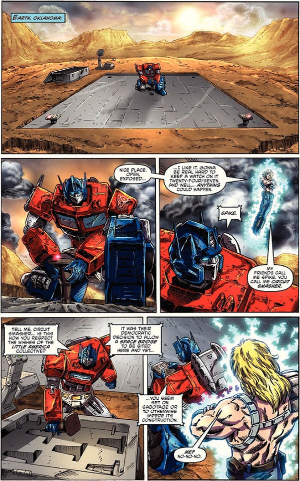 Transformers Regeneration One 96 Comic Book Preview   ZERO INITIATIVE  (8 of 9)